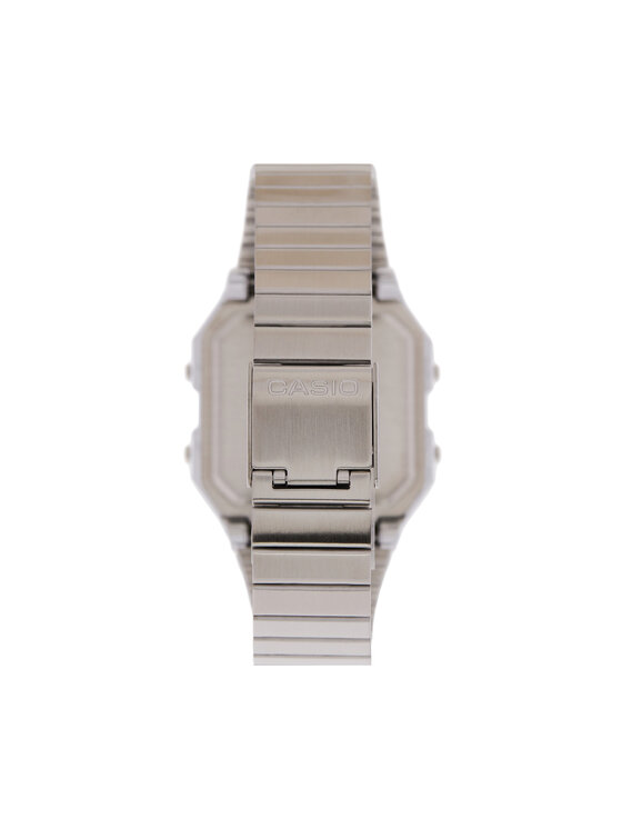 Casio Casio Ρολόι A130WE-1AEF Ασημί