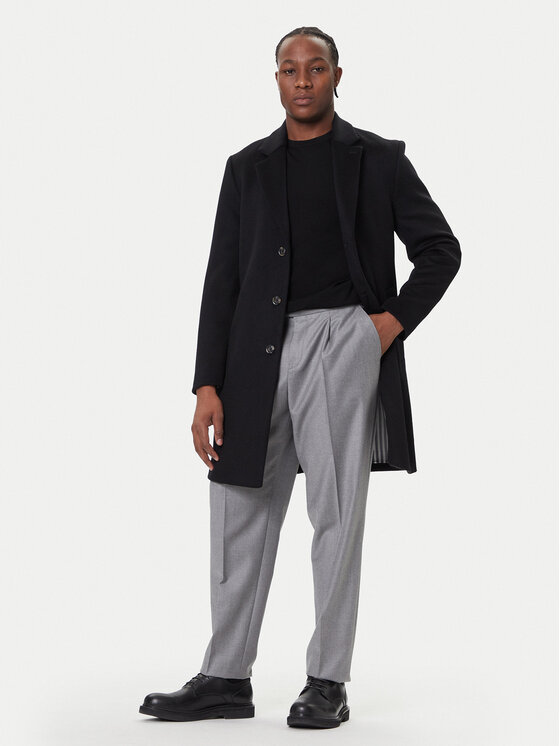 BOSS BOSS Chino kalhoty C-Perino 50551829 Šedá Tapered Fit