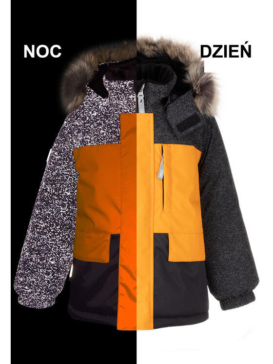 Lenne Lenne Kurtka anorak 22342-456 Pomarańczowy Basic Fit