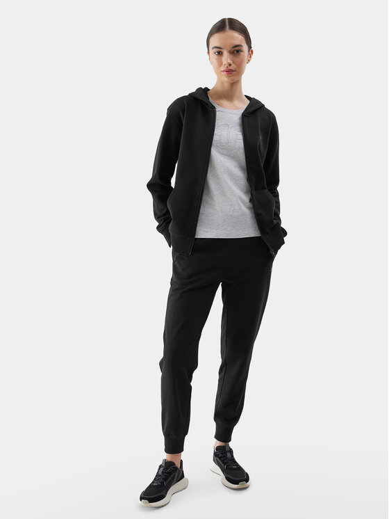 4F 4F Суитшърт 4FWSS24TSWSF0956 Черен Regular Fit