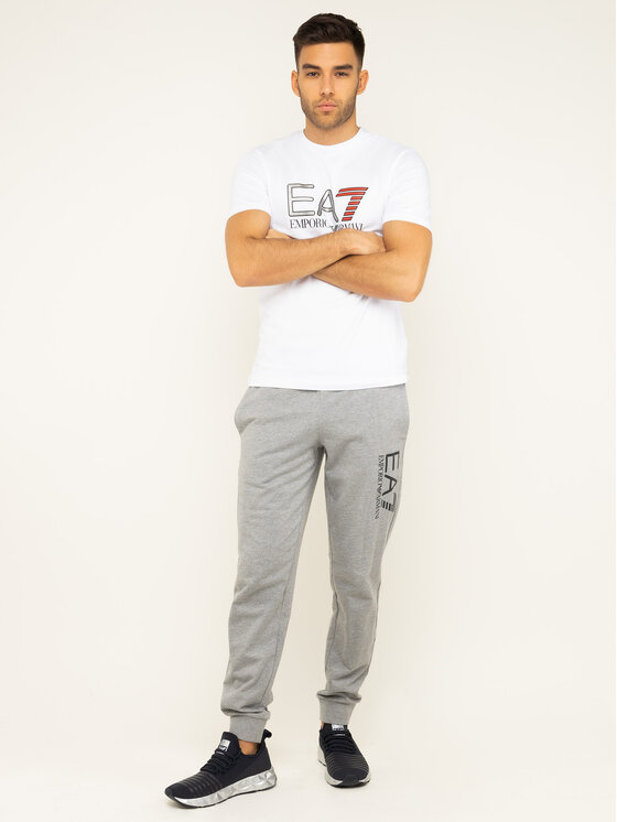 EA7 Emporio Armani EA7 Emporio Armani T-shirt 3HPT05 PJ03Z 1100 Blanc Regular Fit