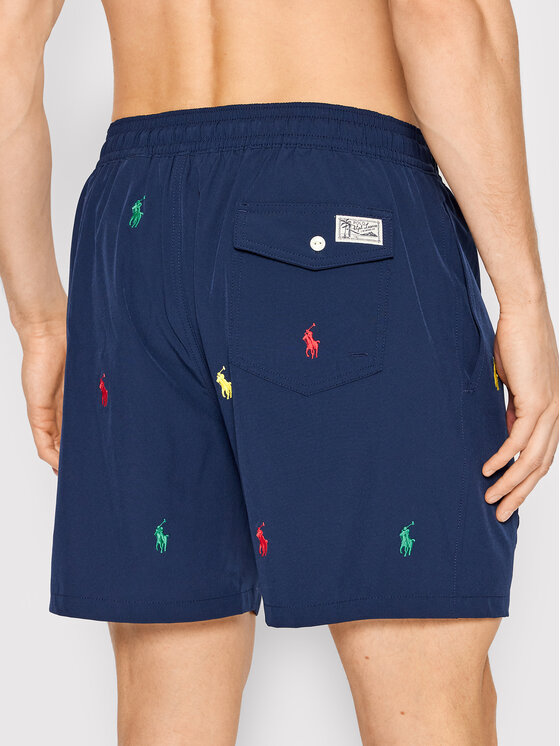Polo Ralph Lauren Polo Ralph Lauren Szorty kąpielowe 710857506001 Granatowy Regular Fit