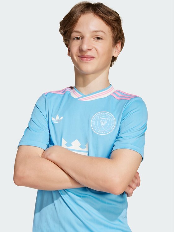 adidas adidas Koszulka techniczna Inter Miami CF 25/26 Third Jersey Błękitny Regular Fit
