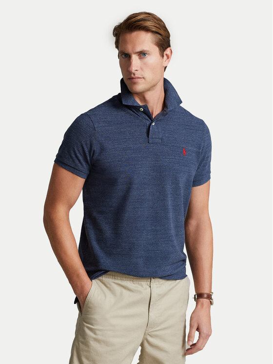 Polo Ralph Lauren Polo 710548797012 Blu Slim Fit, taglia : XXL