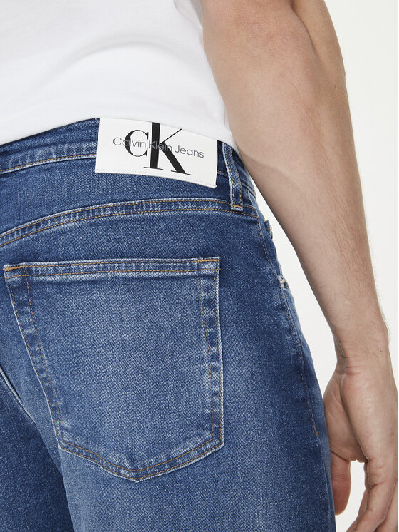 Calvin Klein Jeans Calvin Klein Jeans Jeans hlače J30J325889 Modra Slim Fit