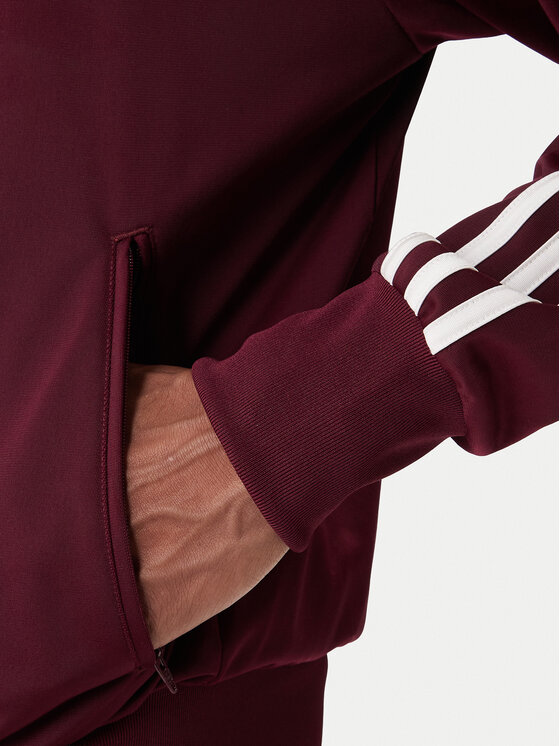 adidas adidas Pulóver Firebird KE1646 Bordó Loose Fit