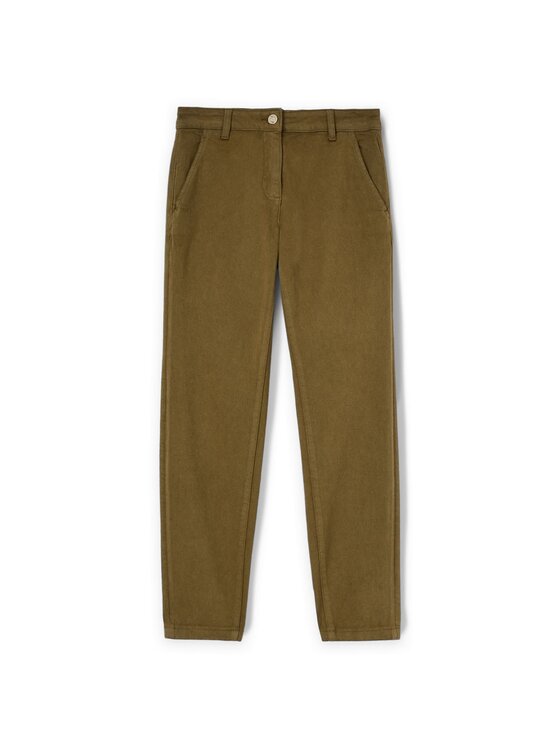 Motivi Motivi Pantaloni di tessuto P729Q003852N015 Verde Regular Fit