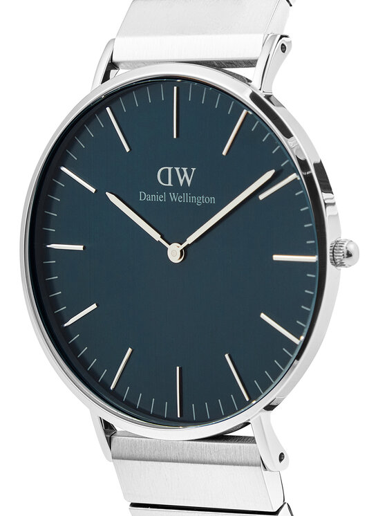 Daniel Wellington Daniel Wellington Zegarek DW00100776 Srebrny