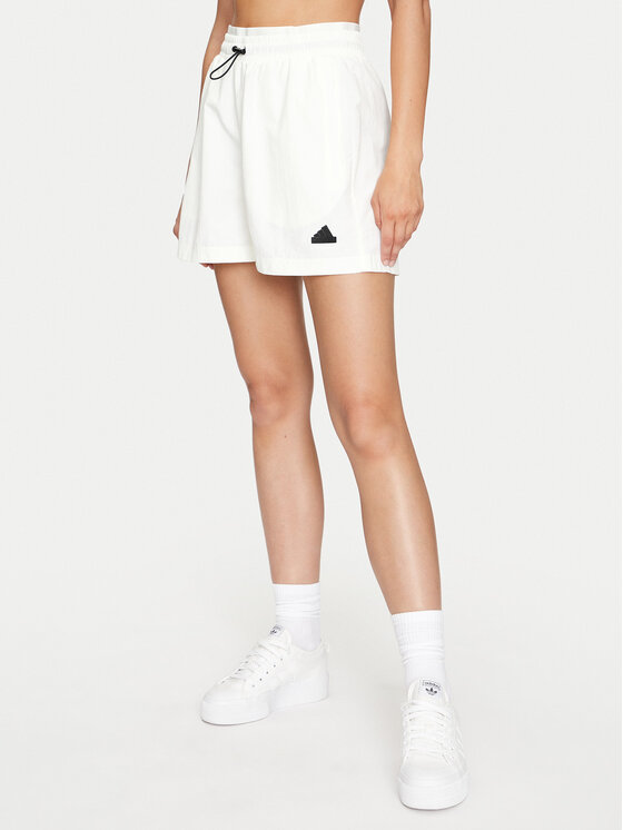 Női Sport rövidnadrág adidas, Méret: L, Fehér, City Escape Woven IW5208