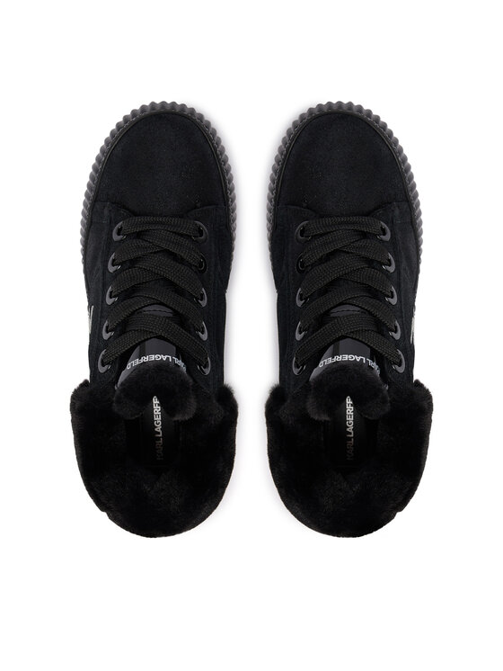 KARL LAGERFELD KARL LAGERFELD Sneakers Kreeper Lo KL42312L Negru