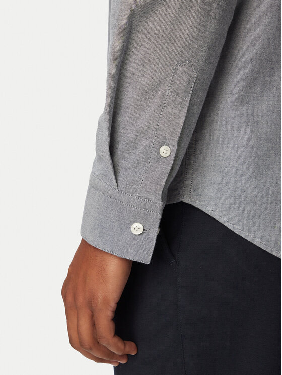 Calvin Klein Calvin Klein Koszula LV140EM125 Granatowy Regular Fit