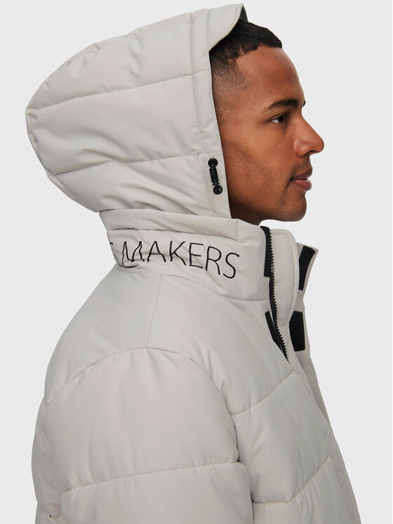 Only & Sons Only & Sons Зимова куртка Carl Long 22020156 Сірий Regular Fit