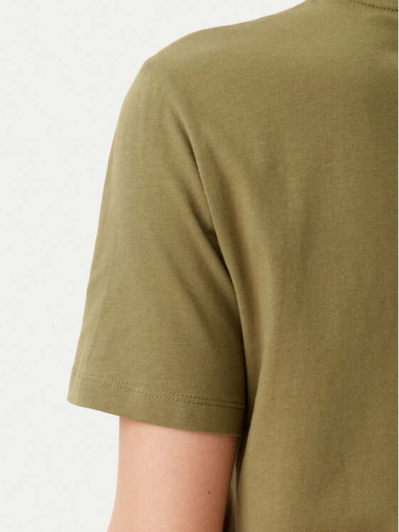 Vila Vila T-Shirt Sybilla 14103247 Zielony Regular Fit