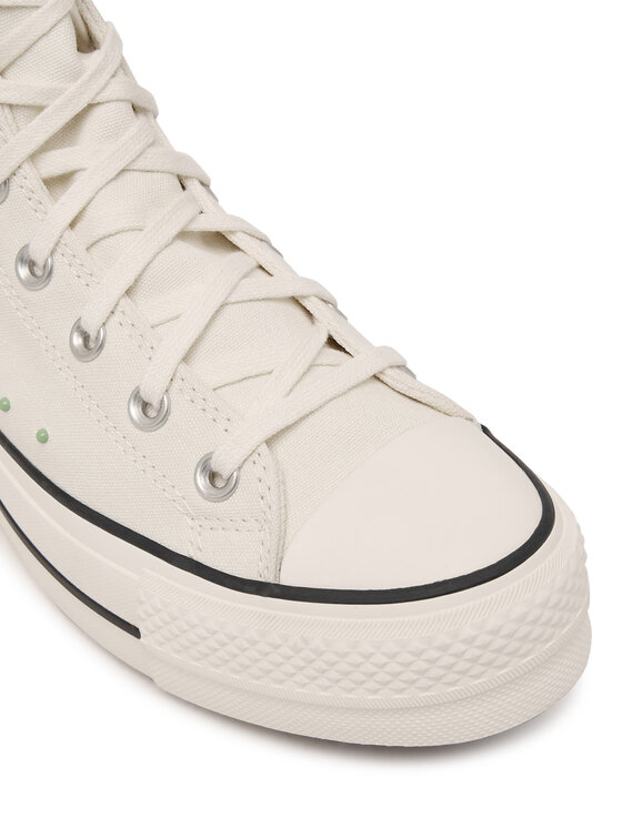 Converse Converse Tornacipő Chuck Taylor All Star Lift Platform Mini Studs A19140C Ekru