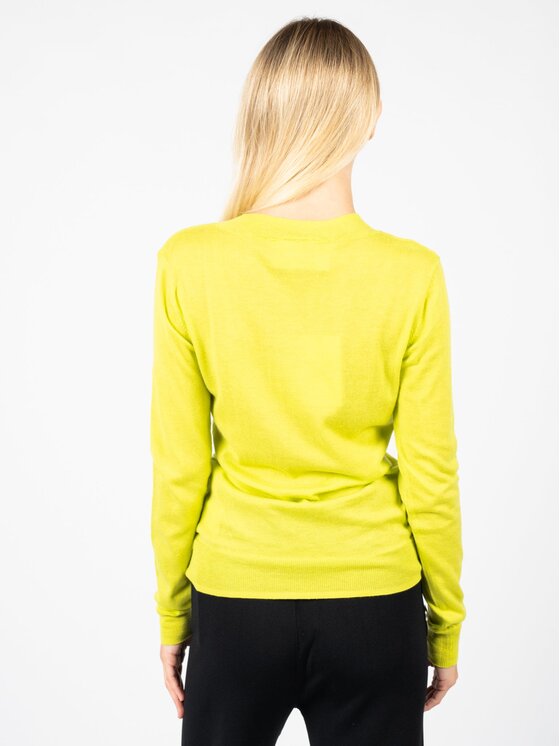 Silvian Heach Silvian Heach Sweter PGA22195MA | Hankou Zielony Regular Fit