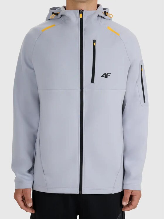 4F 4F Bluza TSWSM2239-27-M Szary Active Fit