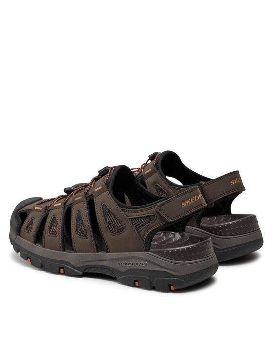 Skechers Skechers Sandały Tresmen-Outseen 204111/CHOC Brązowy