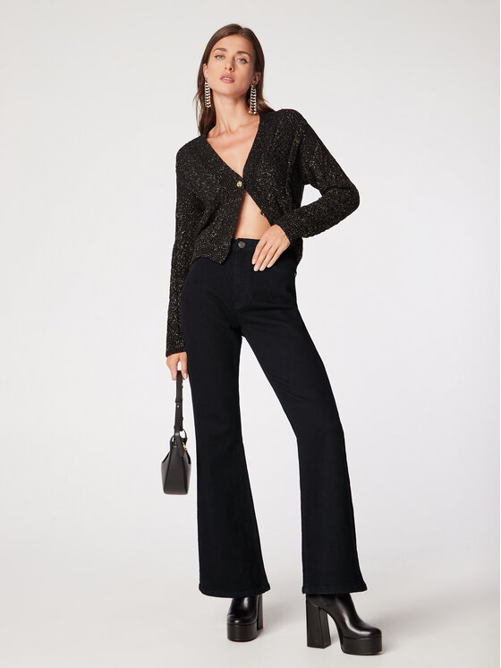 Jeans Karma Nero Bootcut Fit