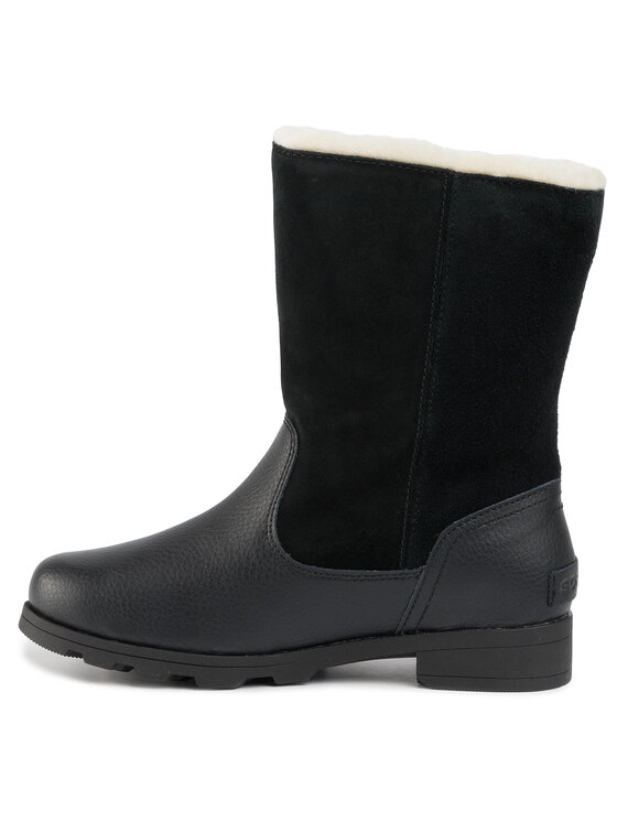 Sorel emelie fold over on sale black