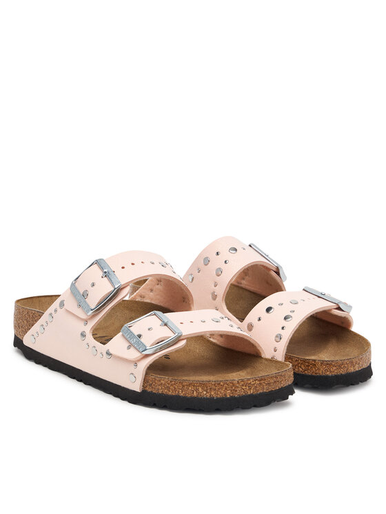 Birkenstock Birkenstock Шльопанці Arizona Rivets 1032546 S Рожеве золото