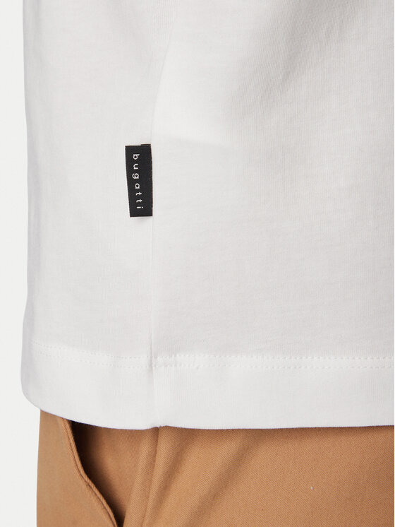 Bugatti Bugatti T-shirt 8350-15042E Bianco Regular Fit