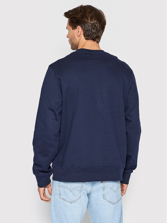 Wood Wood Wood Wood Sweatshirt Tye 10005601-2424 Dunkelblau Regular Fit