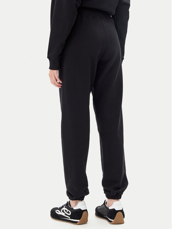 Guess Guess Spodnie dresowe V5YB17 KCRP0 Czarny Regular Fit