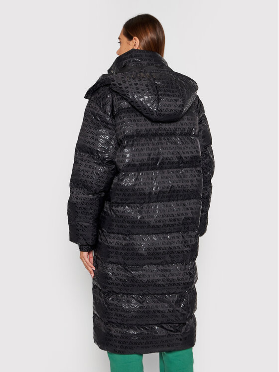 ROTATE ROTATE Kurtka zimowa Tina RT789 Czarny Relaxed Fit