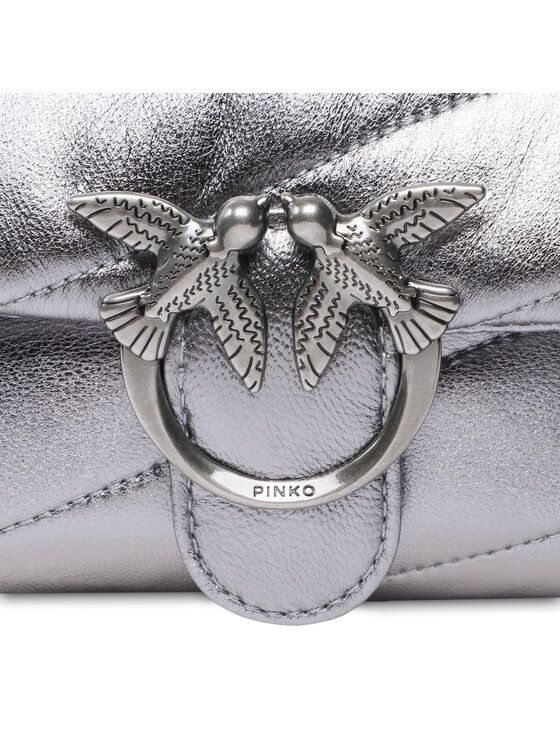 PINKO Pinko Kabelka Love Baby Puff C PE 23 PLTT 100040 A0F8 Strieborná