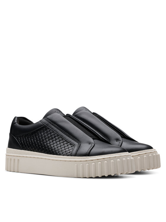 Clarks Clarks Sneakersy Mayhill Bay 26181205 Czarny