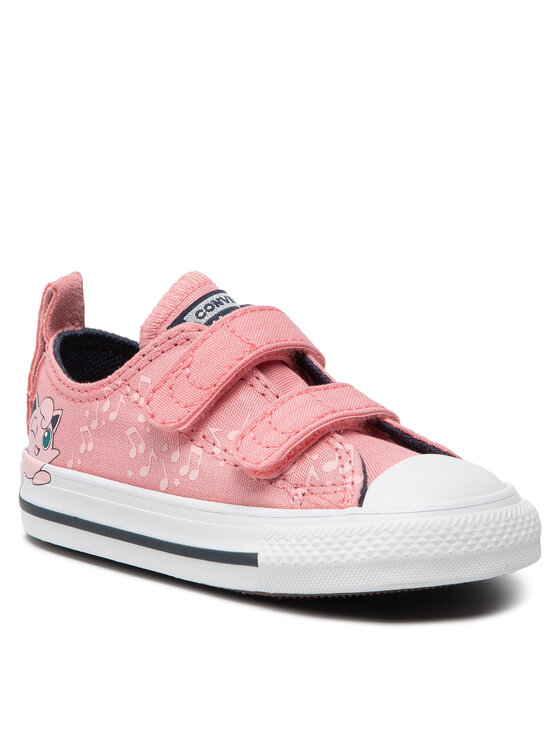 Converse Converse Sneakers aus Stoff Ctas 2v Ox A01232C Rosa