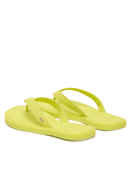 Tommy Hilfiger Tommy Hilfiger Flip flop Th Scandi Premium Summer Sandal FW0FW09206 Galben
