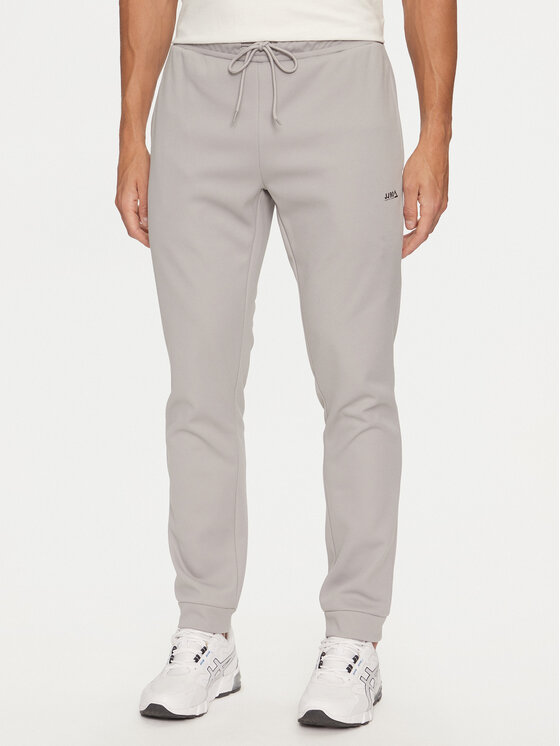 Jack&Jones Teplákové nohavice Will 12261986 Sivá Slim Fit