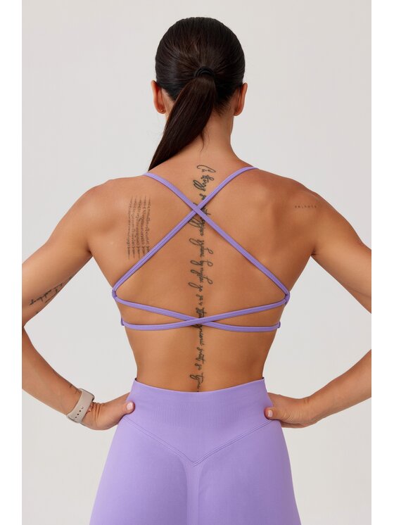 ROUGH RADICAL ROUGH RADICAL Reggiseno sportivo SEAMLES GLOW BRA Viola