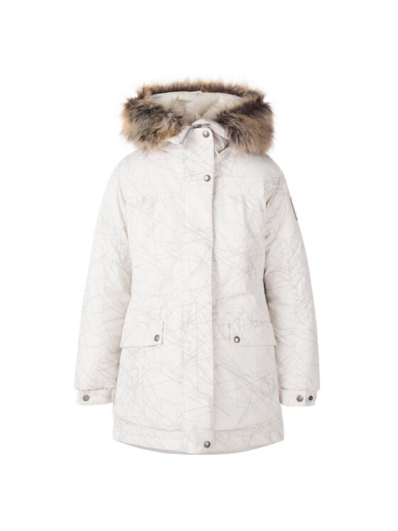 Lenne Lenne Kurtka anorak 22361-1017 Biały Basic Fit