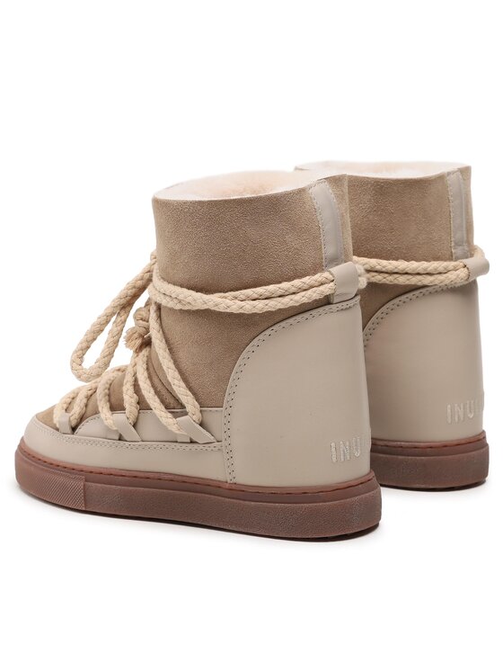 Inuikii Inuikii Stivali da neve Classic Wedge 75203-005 Beige