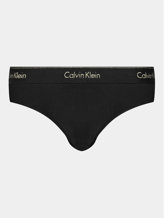 Calvin Klein 3er-Set Slips Hip Brief 3Pk 000NB3871A Schwarz