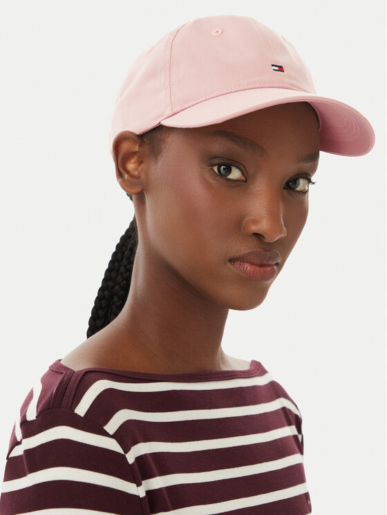 Tommy Hilfiger Tommy Hilfiger Šiltovka Th Flag Soft 6 Panel Cap AW0AW17781 Ružová