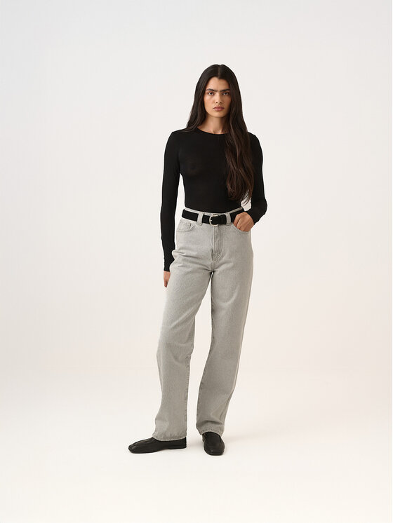 La Mania La Mania Spodnie dresowe RENEE Szary Classic Fit