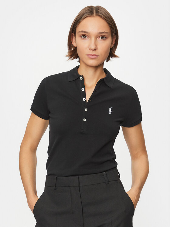 Polo Ralph Lauren Polo 211870245005 Crna Slim Fit