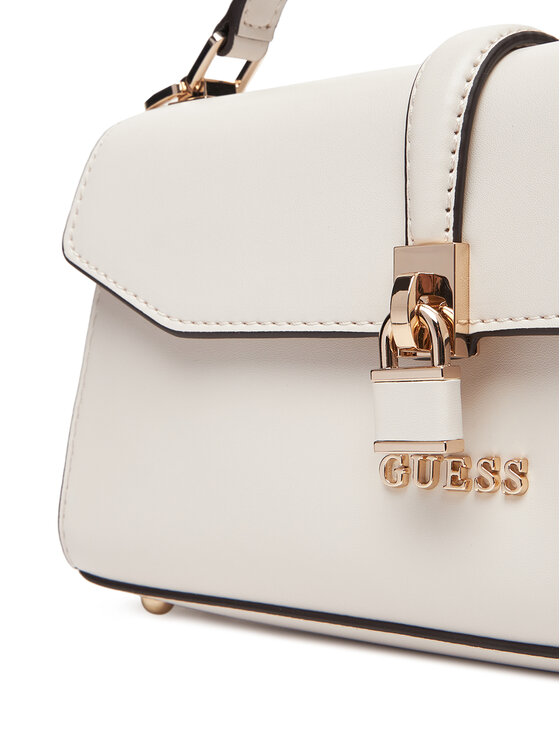 Guess Guess Дамска чанта Queensland HWVG96 55200 Кремав