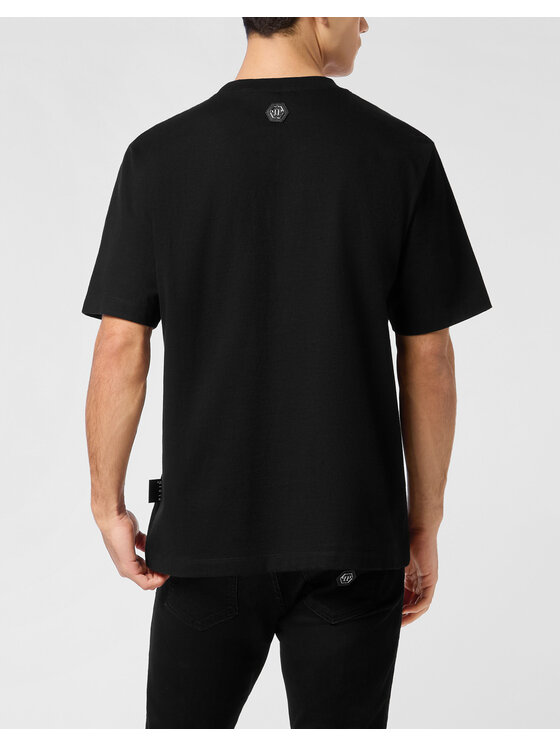 PHILIPP PLEIN PHILIPP PLEIN T-Shirt 27057 Czarny Regular Fit
