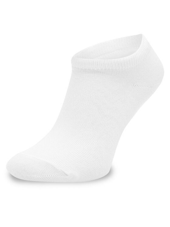 JENNY Set di 3 paia di calzini corti da donna 4WB-002-SS24 (3-pack) Bianco, taglia : 35_38