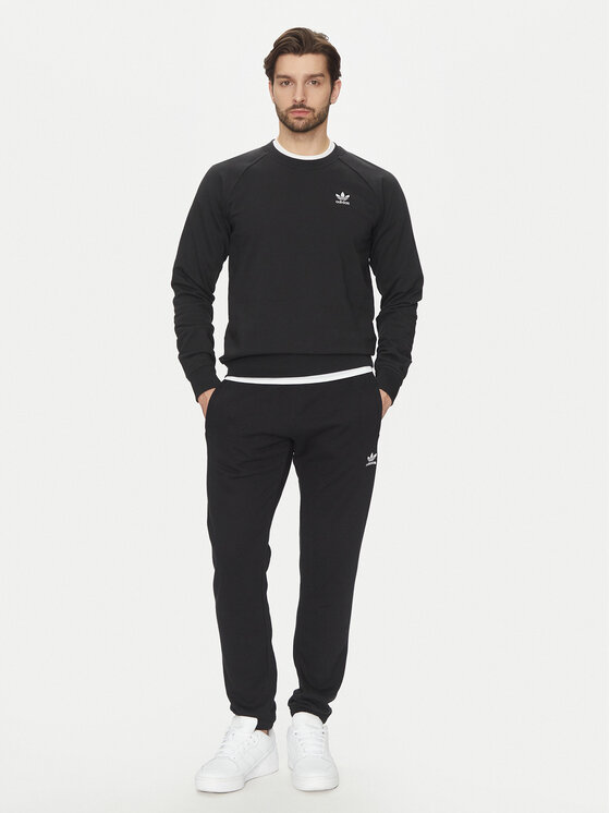 adidas adidas Spodnji del trenirke Trefoil Essentials JD2422 Črna Slim Fit