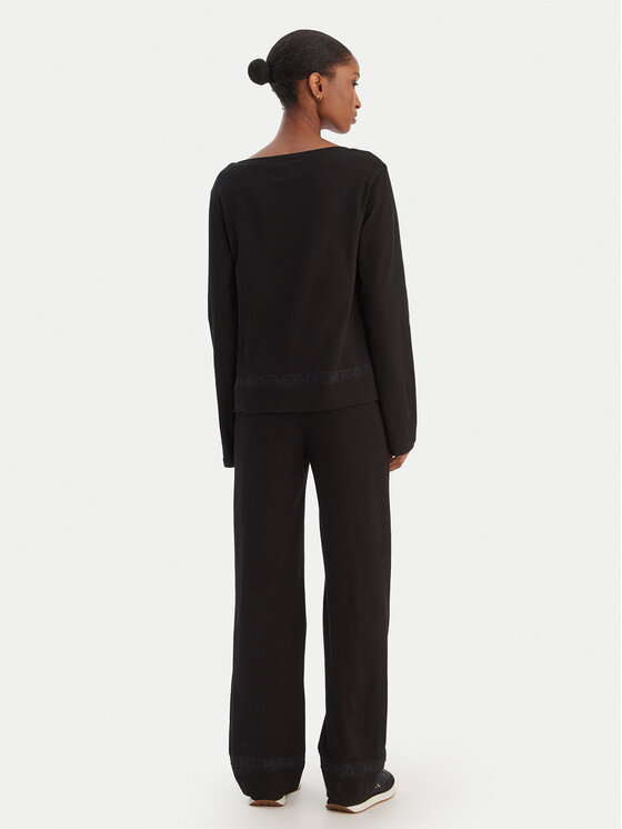 HUGO HUGO Піжама Logo 50556636 Чорний Regular Fit