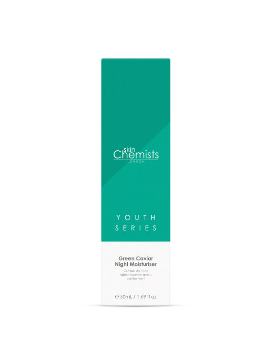 skinChemists skinChemists Krem na noc z ekstraktem z zielonego kawioru 50 ml Krem na noc