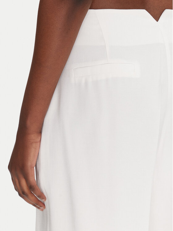 ACCESS FASHION ACCESS FASHION Palazzo nohavice 53-5084-195 Biela Wide Leg