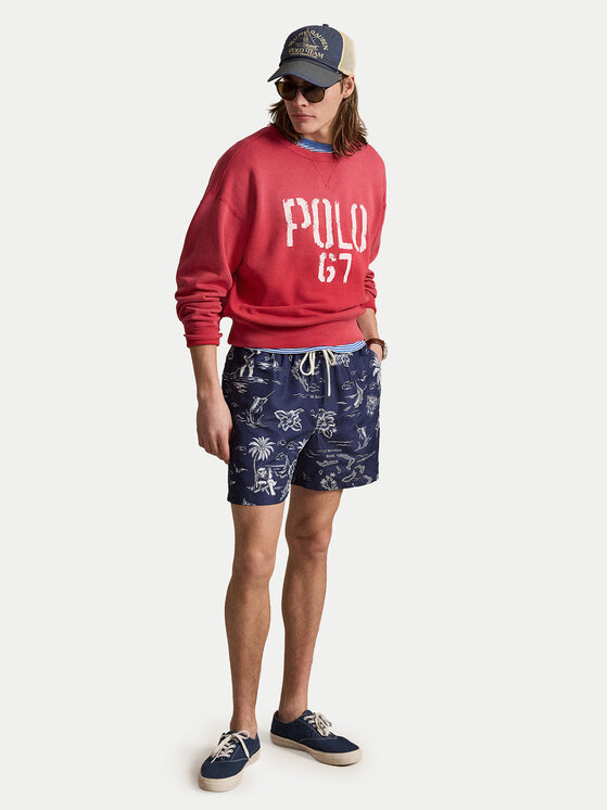Polo Ralph Lauren Polo Ralph Lauren Úszónadrág 710B13658001 Sötétkék Classic Fit