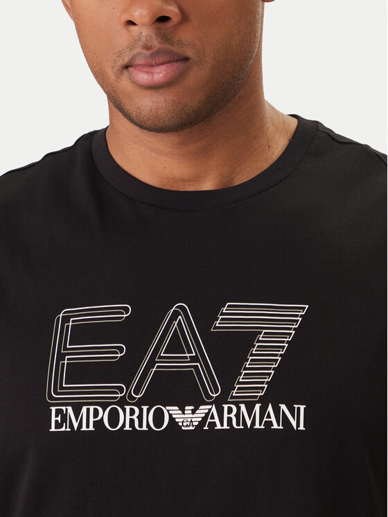 EA7 Emporio Armani EA7 Emporio Armani Tank top 7M001306 AF10375 UC001 Czarny Regular Fit