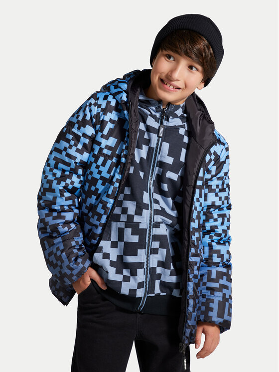 Coccodrillo Coccodrillo Bunda pro přechodné období ZC4152503OBK Černá Regular Fit